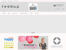 Tablet Screenshot of fashionscrubdepot.com